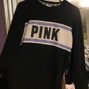Pink crew neck